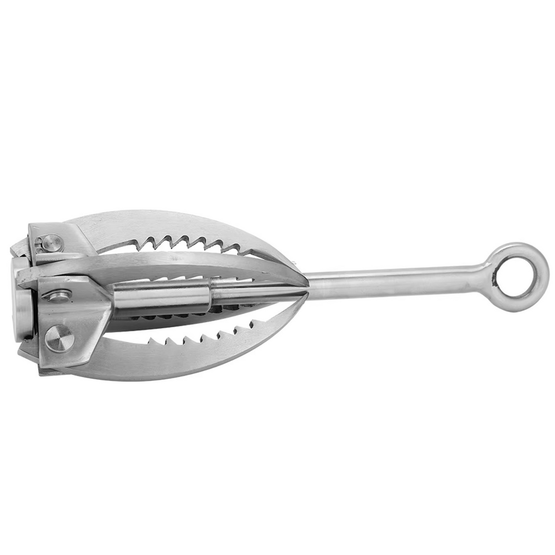 Havenholt Folding Grappling Hook with Four Curved Prongs