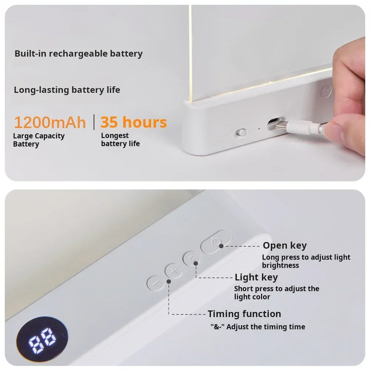 Havenholt Clip-On Book Light with Flexible Neck
