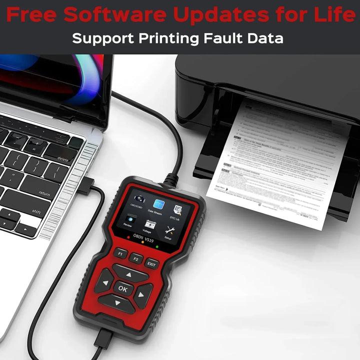 Havenholt Diagnostic Code Reader with Live Data