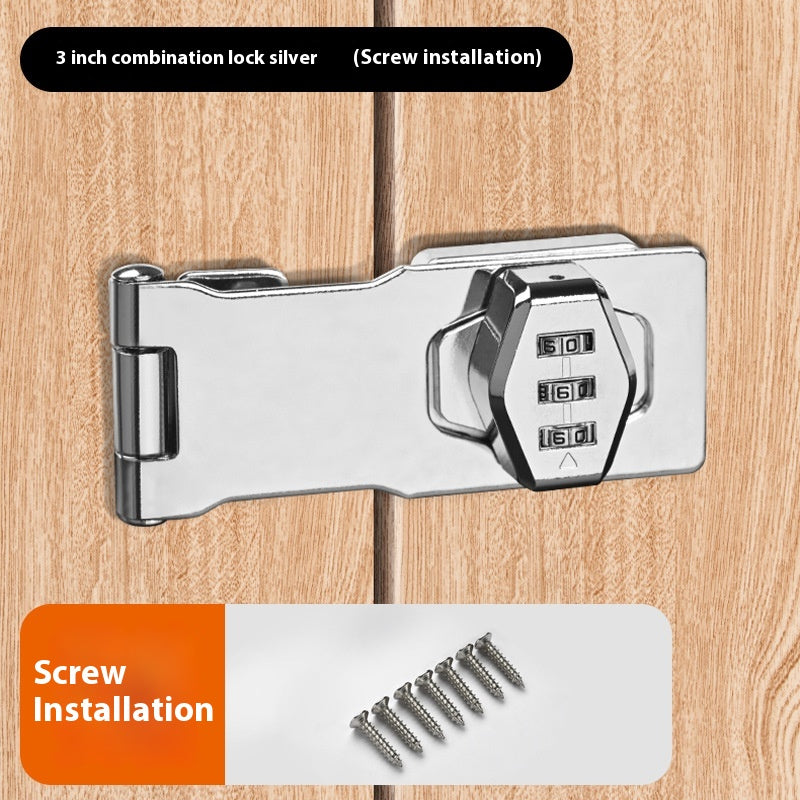 Secure Cabinet Lock with 3 Digit Combination Lock