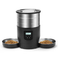 Smart WiFi Automatic Cat Feeder with Two Stainless Steel Bowls