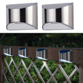 Outdoor Solar LED Wall Lights for Stairs, Fences and Pathways