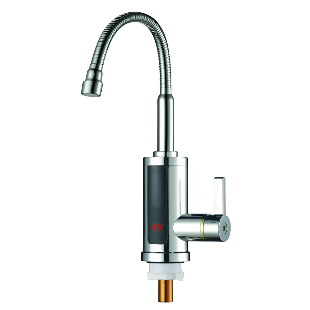 Stainless Steel Kitchen Hot Water Tap with 3000W Power and Fast Electric Heating