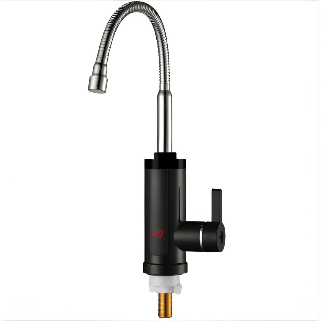 Stainless Steel Kitchen Hot Water Tap with 3000W Power and Fast Electric Heating