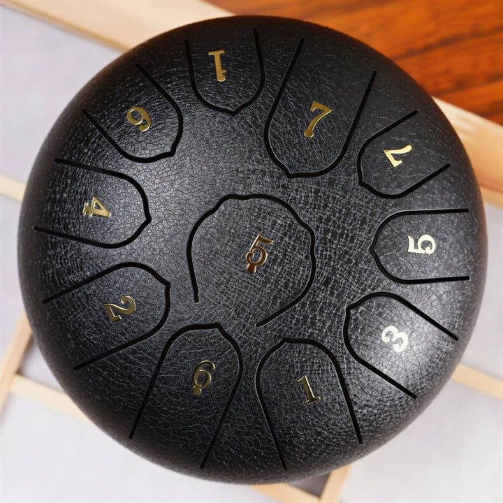 Steel Tongue Drum, 6 Inch with 11 Notes