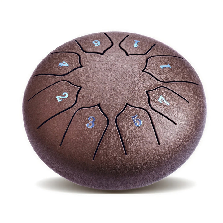 Steel Tongue Drum, 6 Inch with 11 Notes