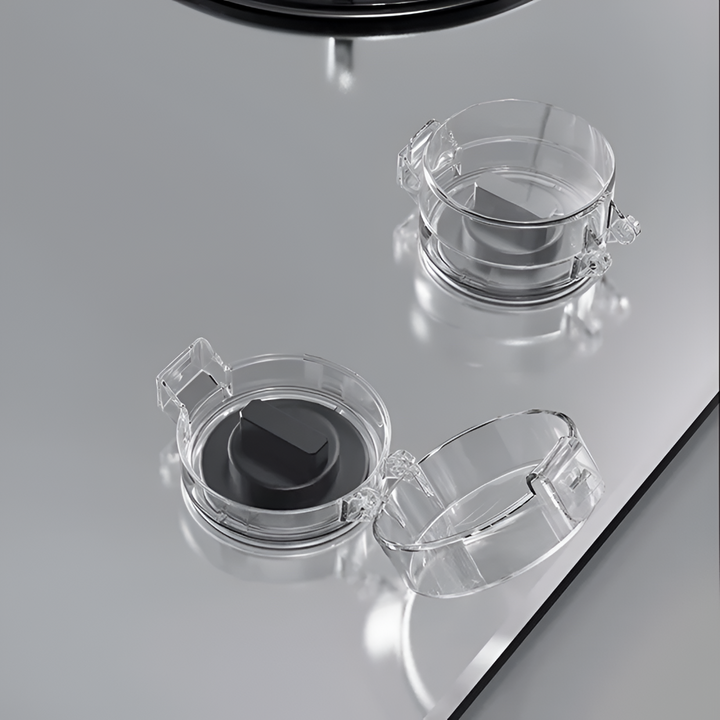 Stove Knob Guard Set, Heat Resistant Covers for Gas Ranges