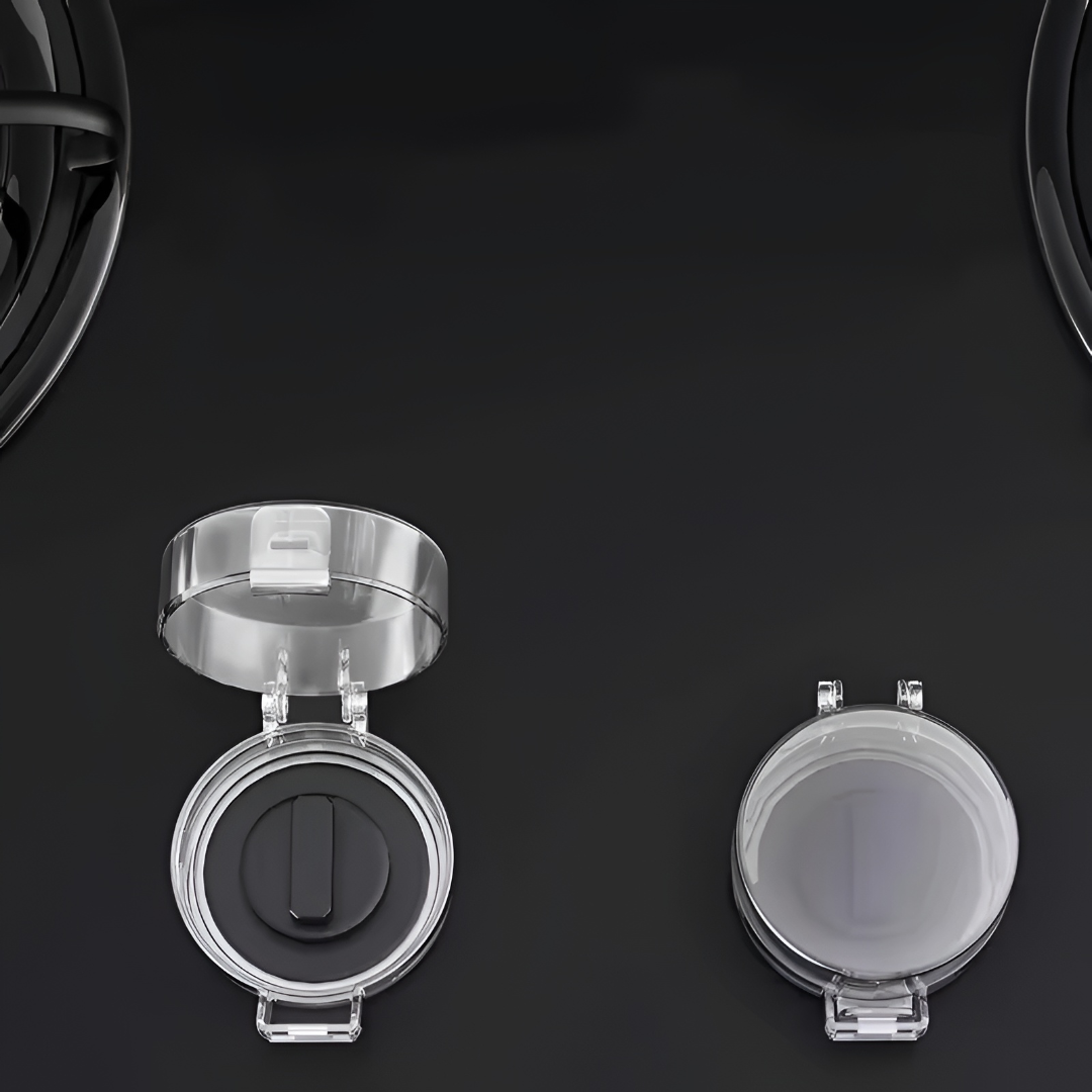 Stove Knob Guard Set, Heat Resistant Covers for Gas Ranges