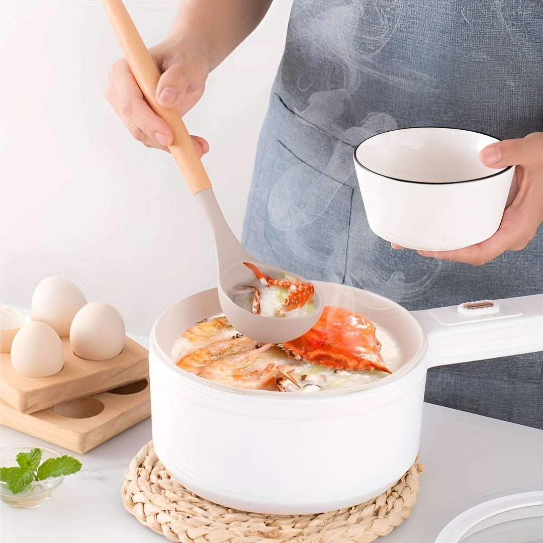 Havenholt 12 Piece Silicone Utensil Set with Bamboo Handles