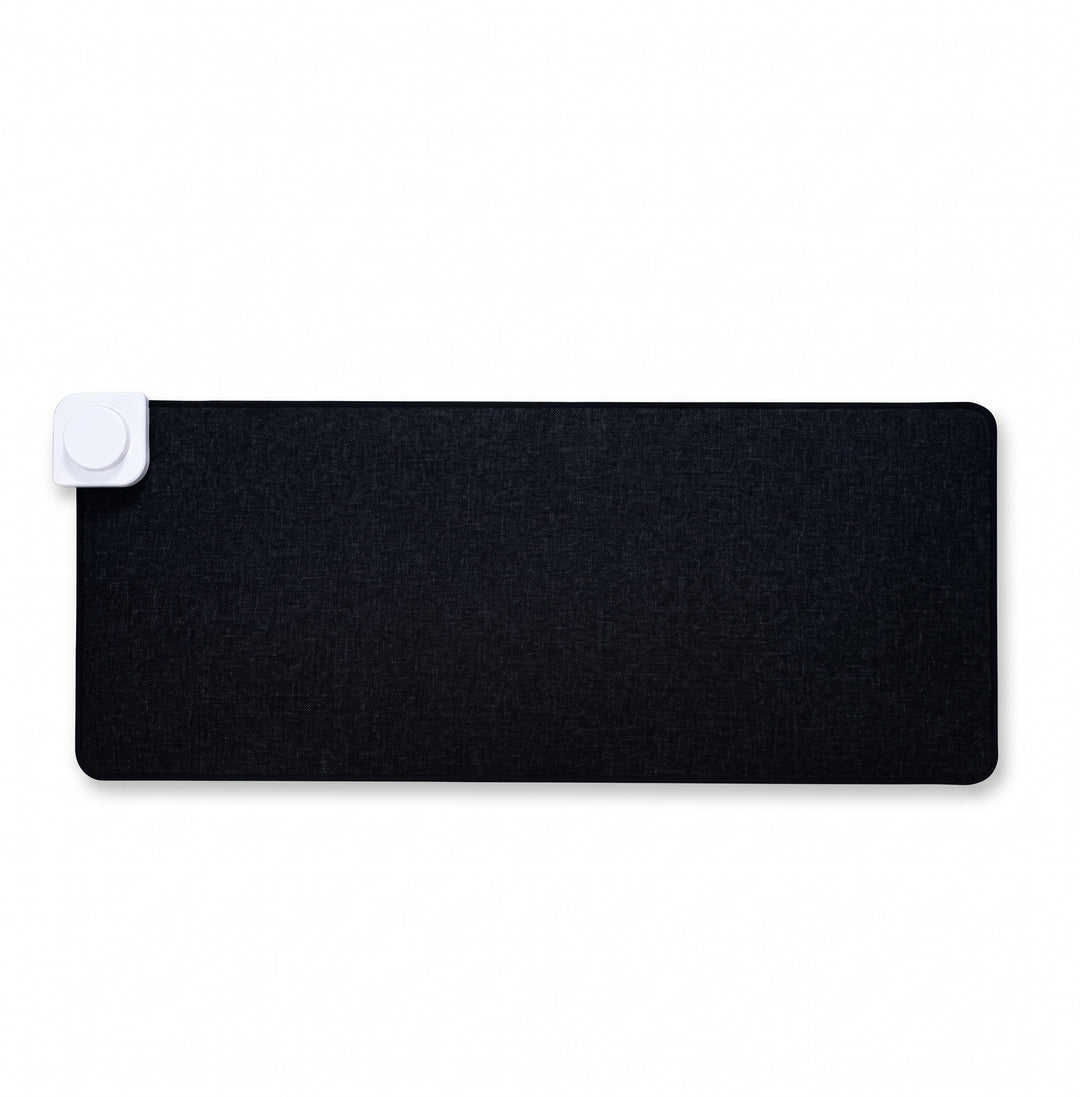 Thermal Desktop Warming Surface with Integrated Heating and Extended Coverage