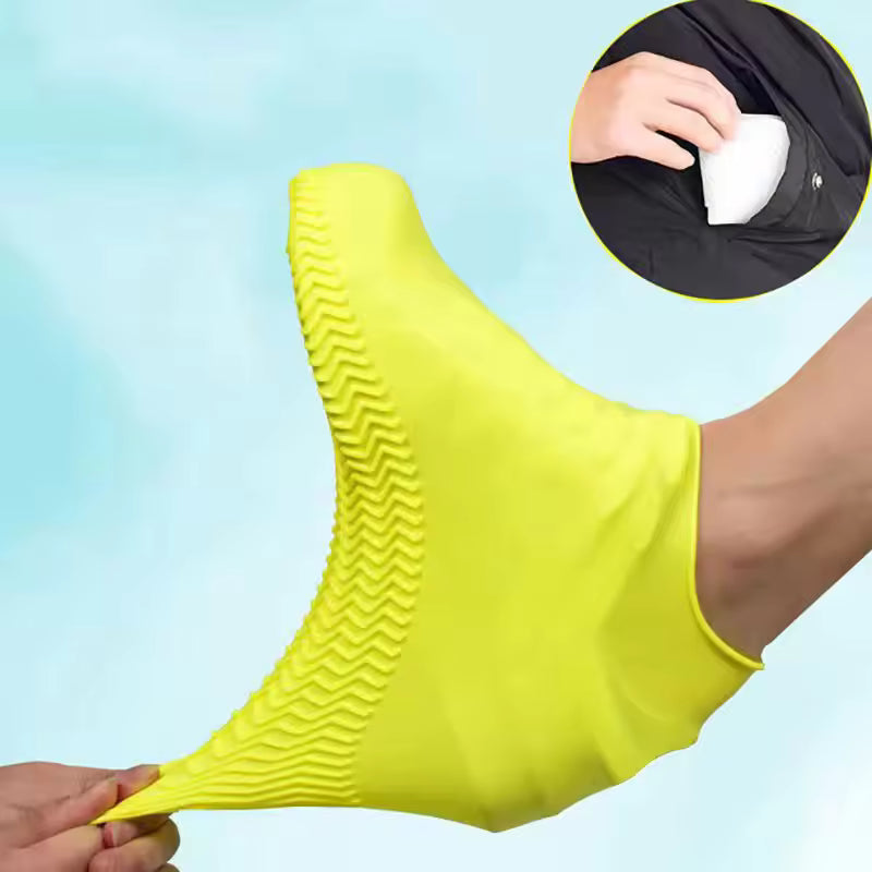 Tough Non Slip Shoe Covers Silicone for Outdoor Protection
