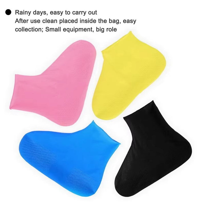 Tough Non Slip Shoe Covers Silicone for Outdoor Protection
