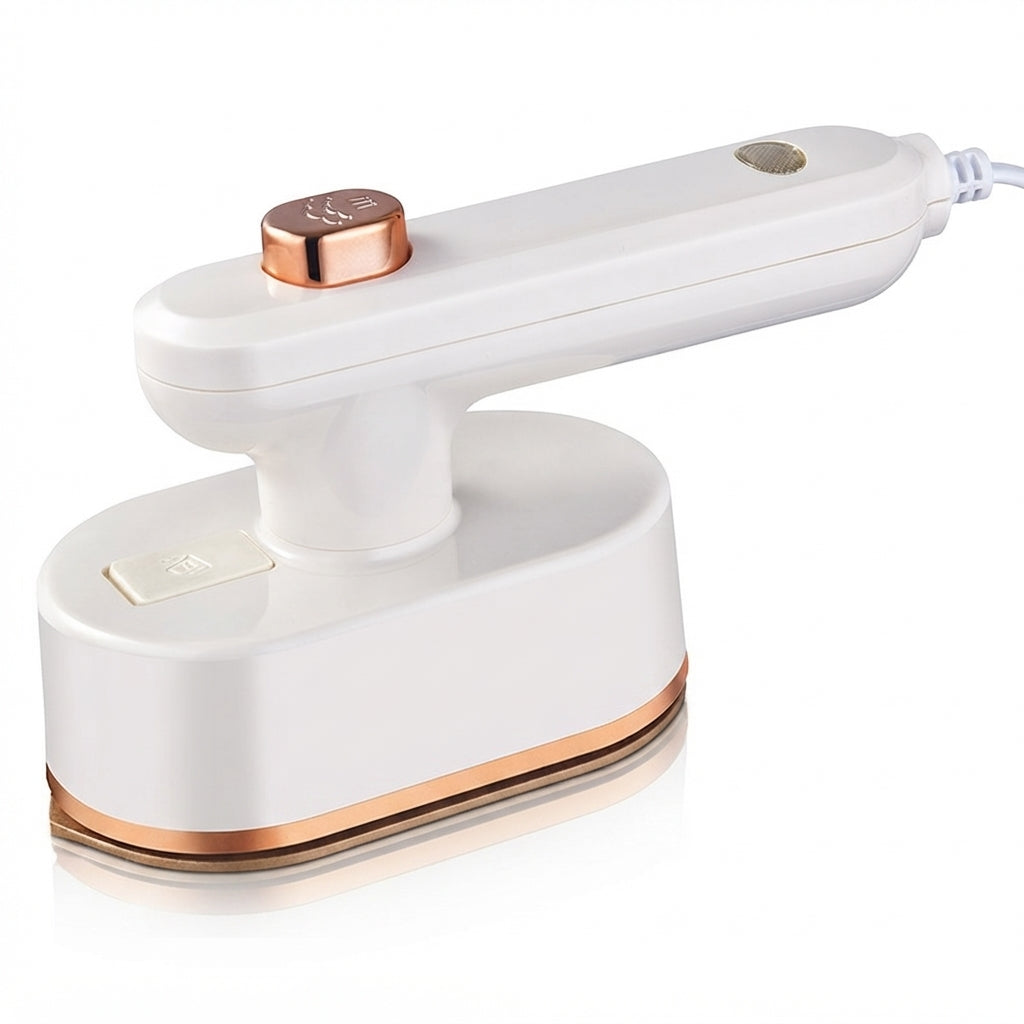 Travel Garment Steamer with Rotating Handle, Fast Heat, Visible Tank
