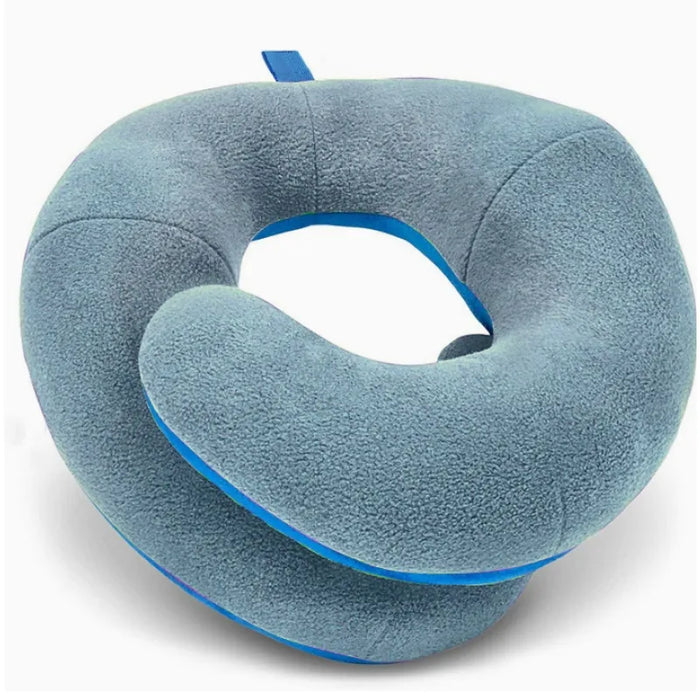 Travel Neck Pillow for Airplane Long Flights and Car Rides