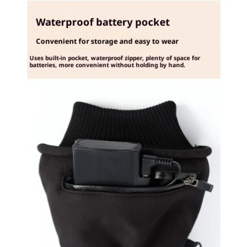 Ultra Thin Heated Glove Liners for Extra Hand Warmth