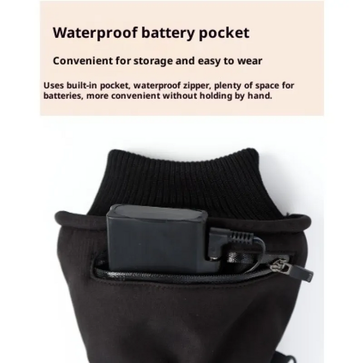 Ultra Thin Heated Glove Liners for Extra Hand Warmth