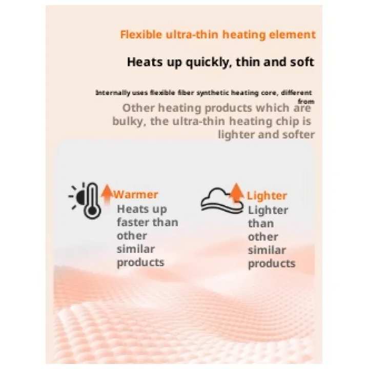 Ultra Thin Heated Glove Liners for Extra Hand Warmth