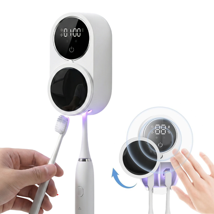 Havenholt Wall-Mounted UV Toothbrush Steriliser and Holder