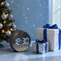 Vibrating Alarm Clock with 110dB Sound and Three Wake Modes for Heavy Sleepers