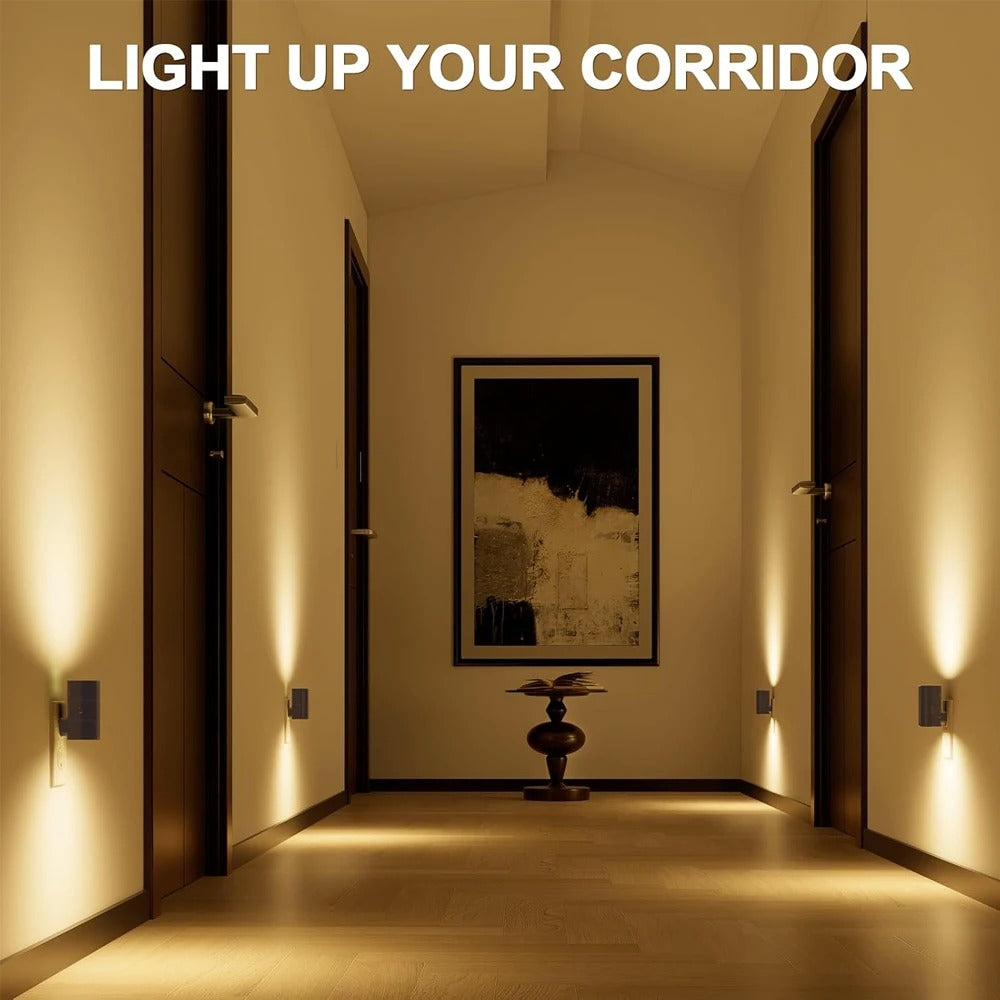 Wall Outlets with LED Night Lights