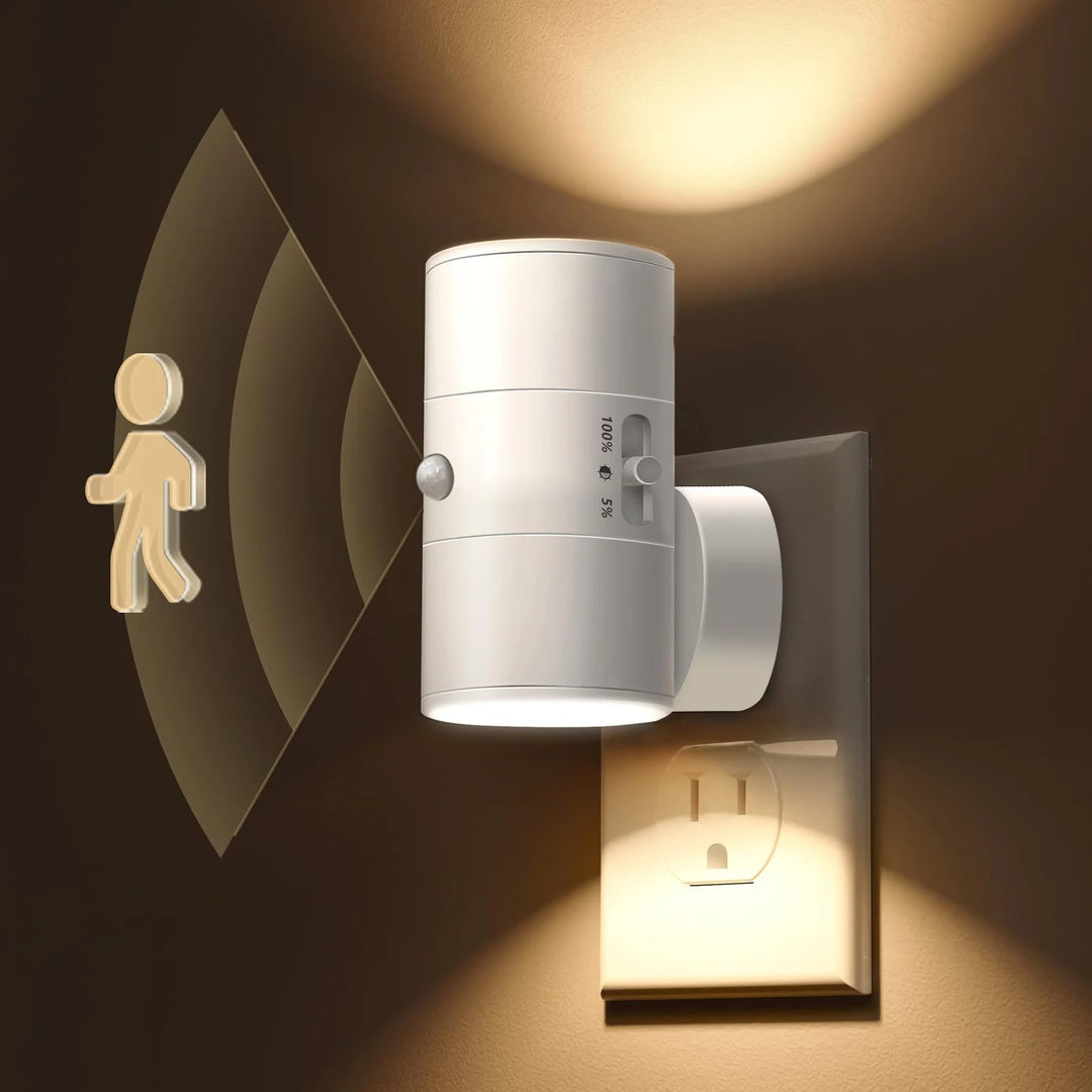 Wall Outlets with LED Night Lights