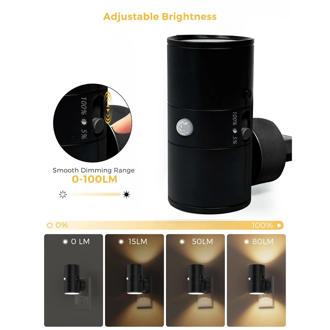 Wall Outlets with LED Night Lights