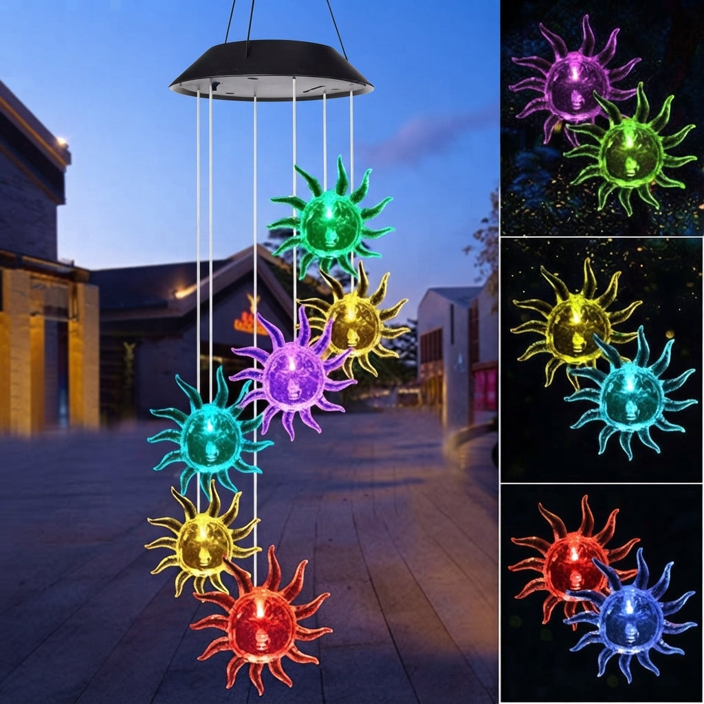 Havenholt Wind Chimes with Metal Tubes and Lights