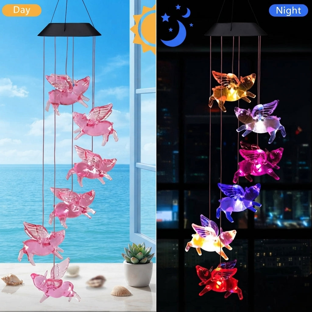 Havenholt Wind Chimes with Metal Tubes and Lights