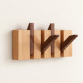 Wooden Wall Mounted Coat Rack and Coat Hook
