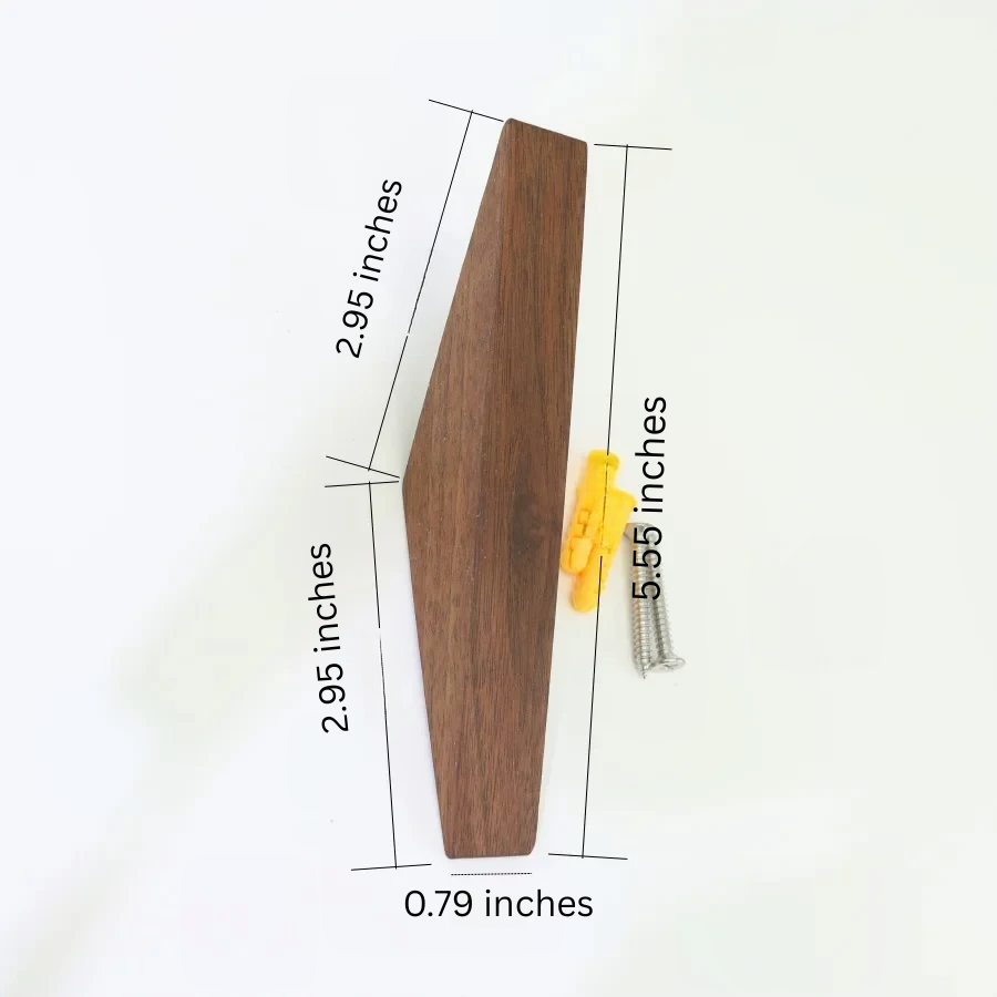 Wooden Coat Hook and Decorative Coat Holder