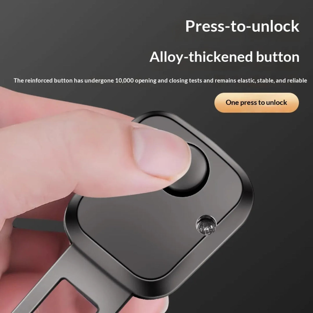 Zinc Alloy Seat Belt Clip, Comfort Extension Adapter