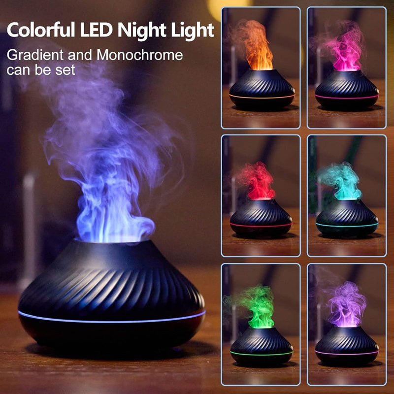 Havenholt Ultrasonic Essential Oil Diffuser with Flame Effect