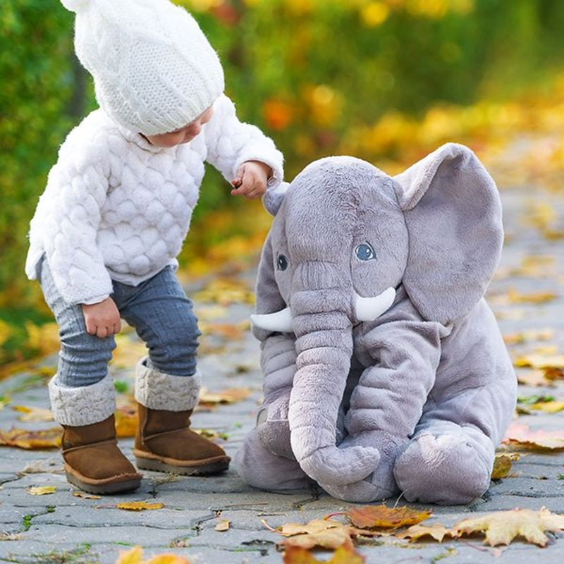 Havenholt Huggable Baby Elephant Plush Pillow