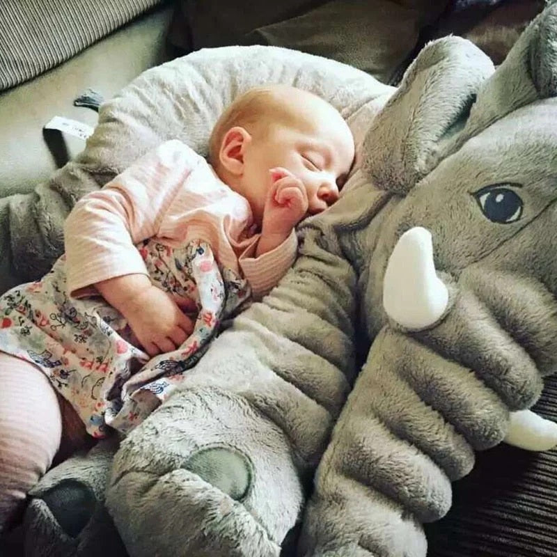 Havenholt Huggable Baby Elephant Plush Pillow