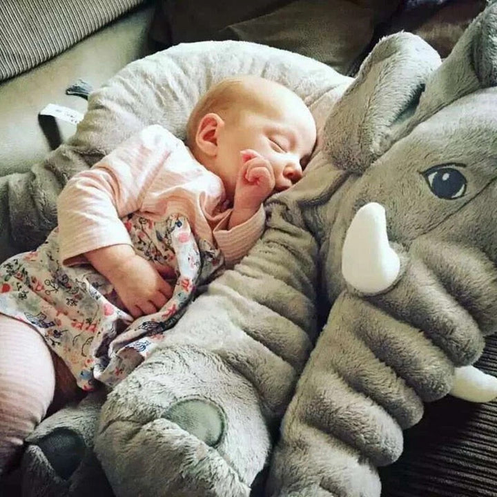 Havenholt Huggable Baby Elephant Plush Pillow