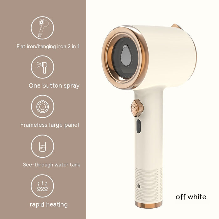 Havenholt Mini handheld clothes steamer for travel, hanging or flat