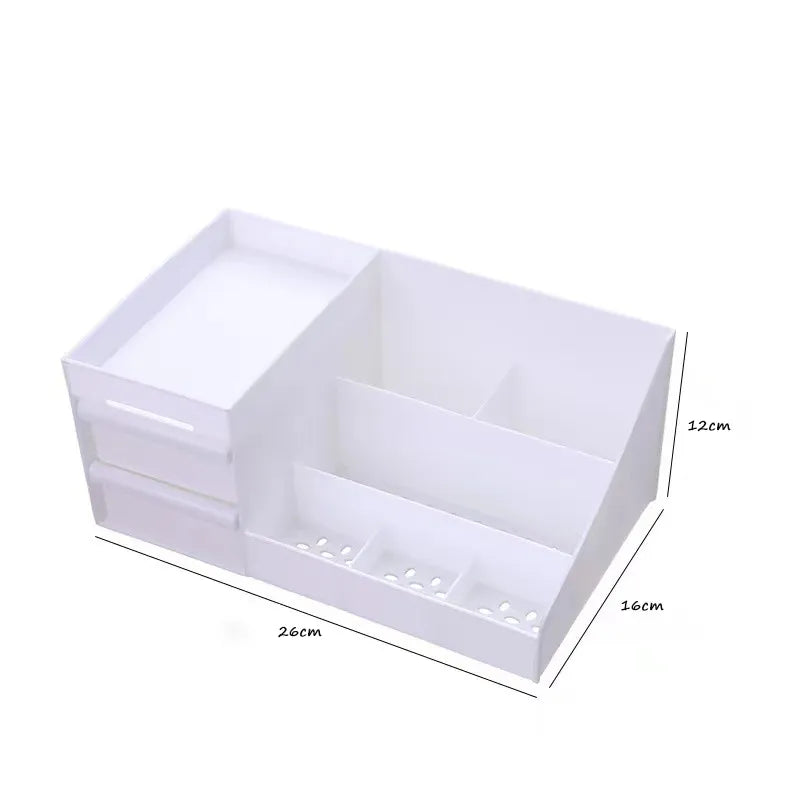 Cosmetic and Perfume Organizer with Drawers and Compartments for Vanity and Bathroom
