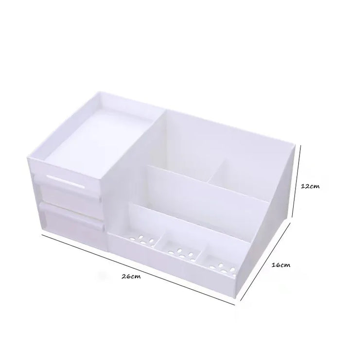 Cosmetic and Perfume Organizer with Drawers and Compartments for Vanity and Bathroom