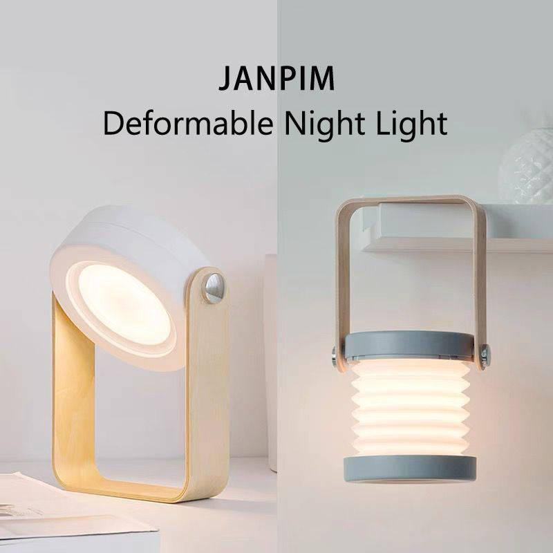 Foldable Touch Dimmable LED Lantern, USB Rechargeable Night Light