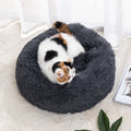Round Winter Warm Pet Bed In Soft Cloth, 30 To 100cm