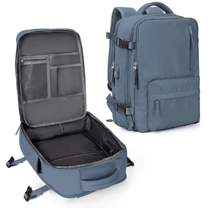 Havenholt 35L Travel Backpack with USB Port and Laptop Compartment