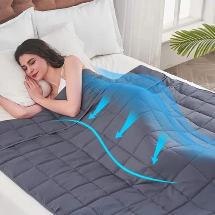 Havenholt Weighted Blanket with Breathable Zip Cover