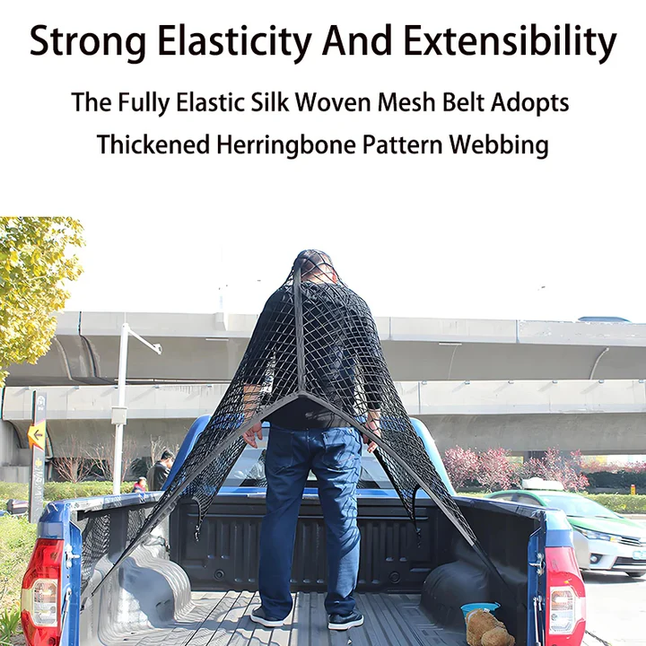 Havenholt Stretch Cargo Net for Truck Beds and Trailers