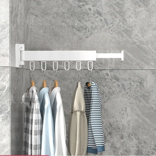 Havenholt Wall-Mounted Retractable Clothes Drying Rack