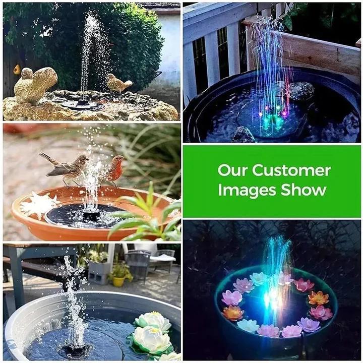 Havenholt Pond Fountain with 60 LED Lights