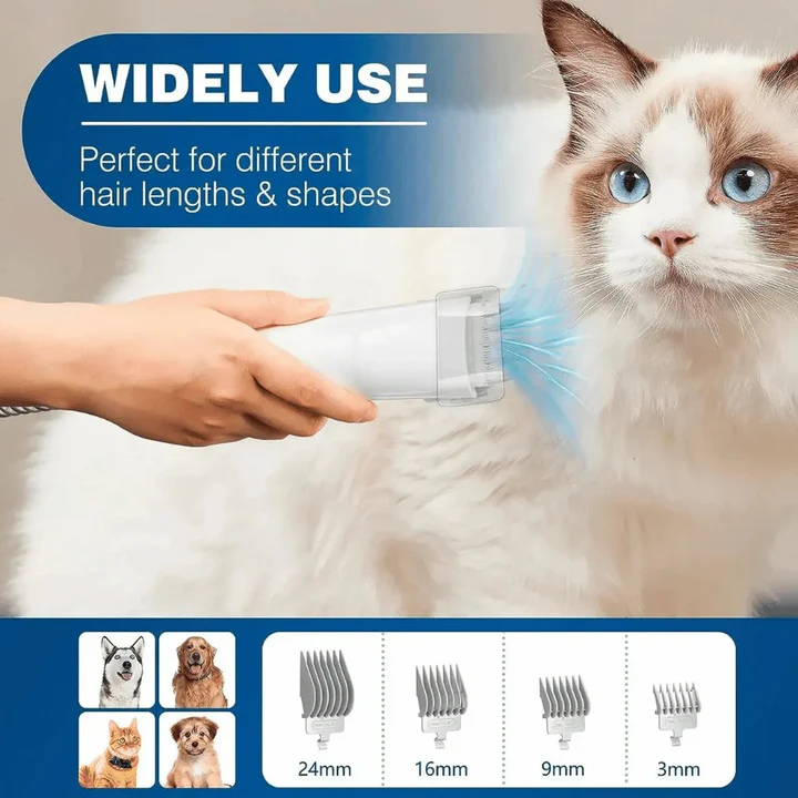 Havenholt Low-Noise Dog Grooming Vacuum Kit