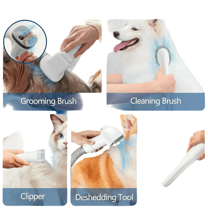 Havenholt Low-Noise Dog Grooming Vacuum Kit