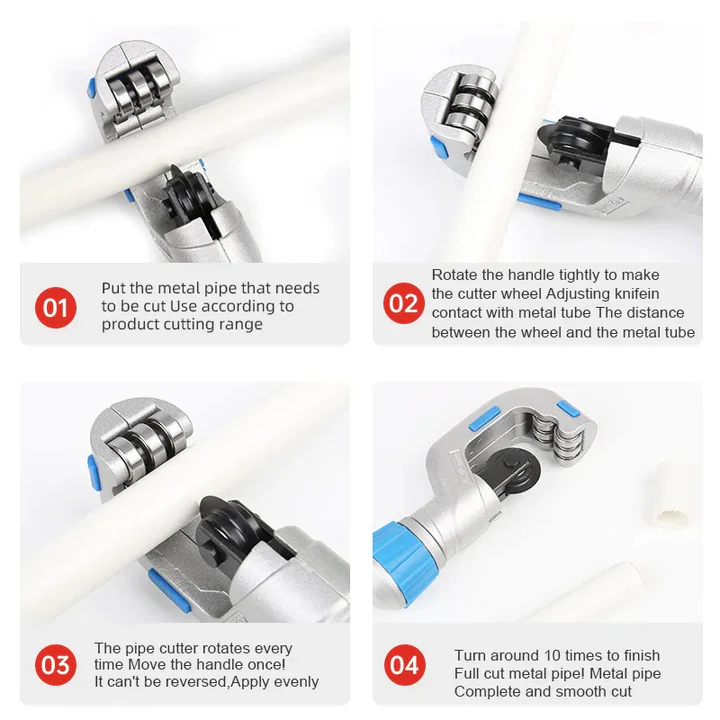 Havenholt Heavy-Duty Pipe Cutter for Metal and PVC