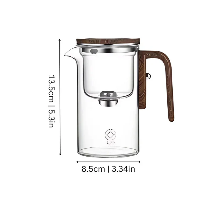 Manual Pour Over Tea Infuser with Cup