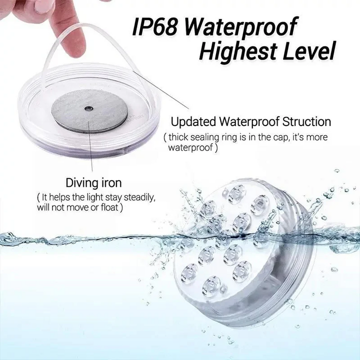 Havenholt Submersible LED Light with Remote Control